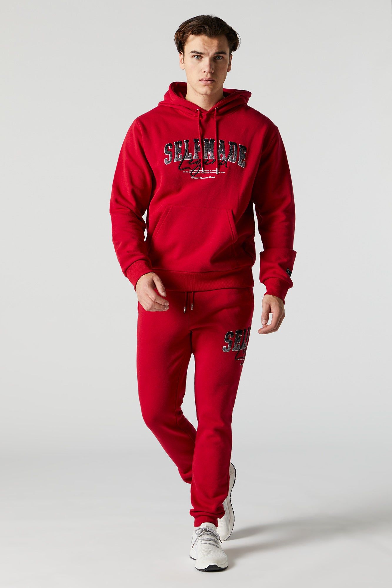 Self Made Legend Chenille Embroidered Hoodie sold by Charlotte Russe product image thumbnail 3