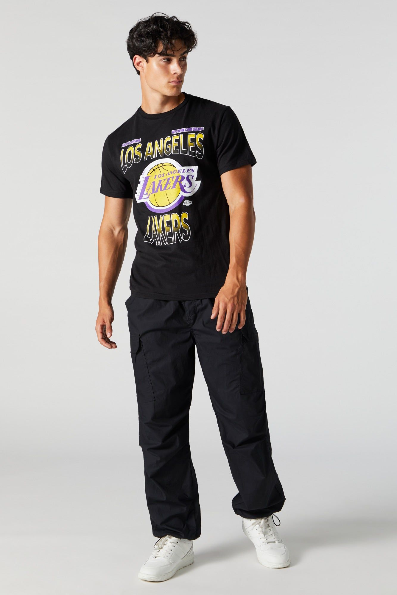 Lakers Graphic T-Shirt sold by Charlotte Russe product image thumbnail 4