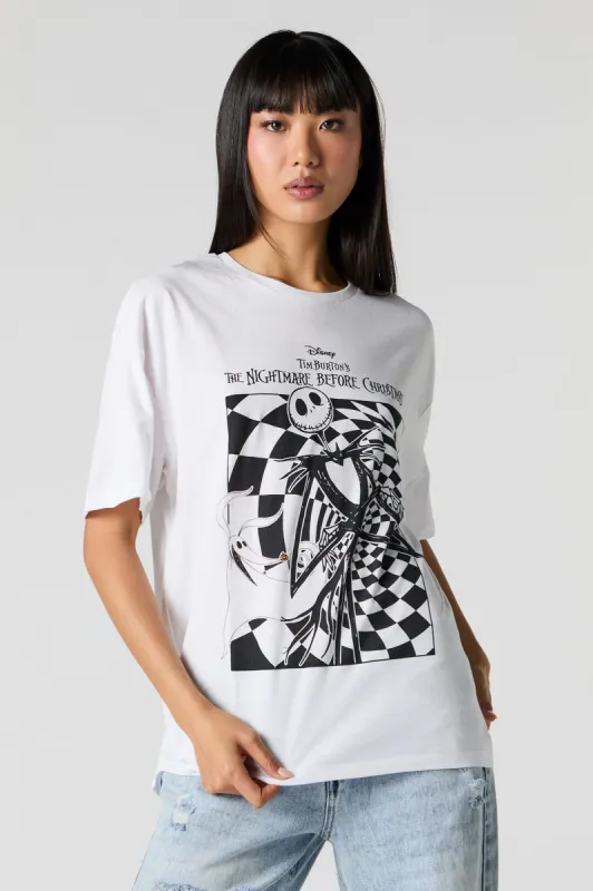 The Nightmare Before Christmas Graphic T-Shirt sold by Charlotte Russe