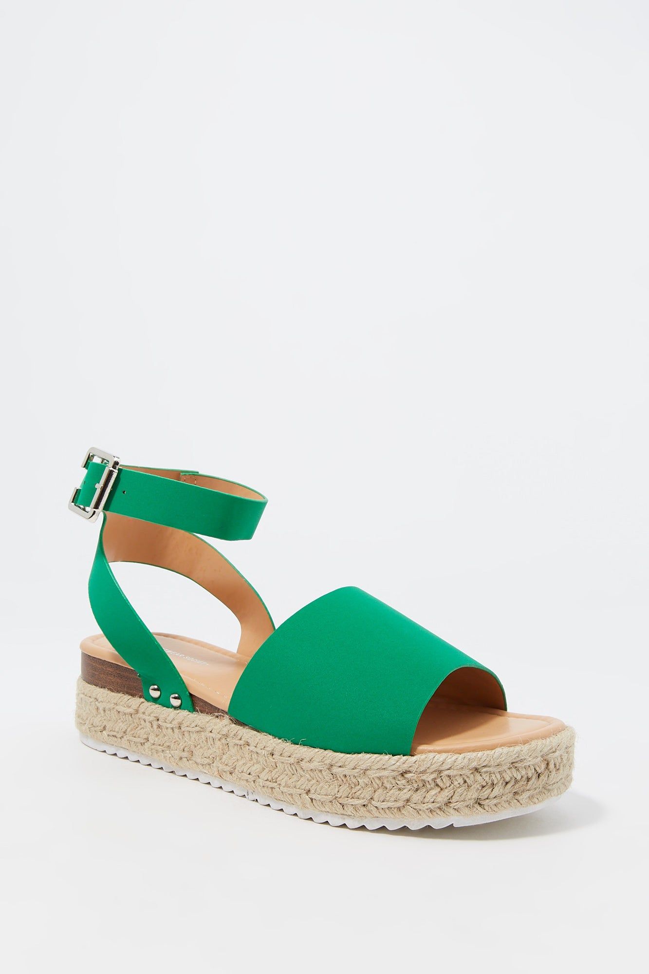 Ankle Strap Espadrille Wedge Sandal sold by Charlotte Russe product image thumbnail 3