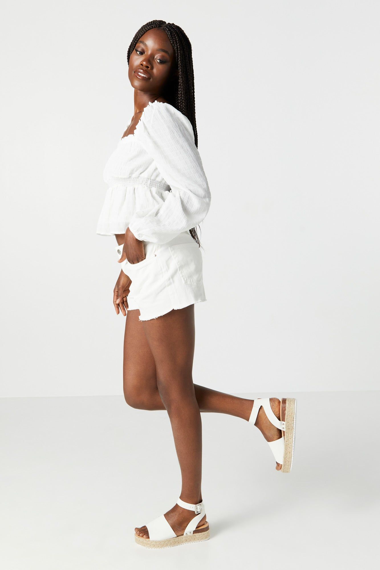 Ankle Strap Espadrille Wedge Sandal sold by Charlotte Russe product image thumbnail 12