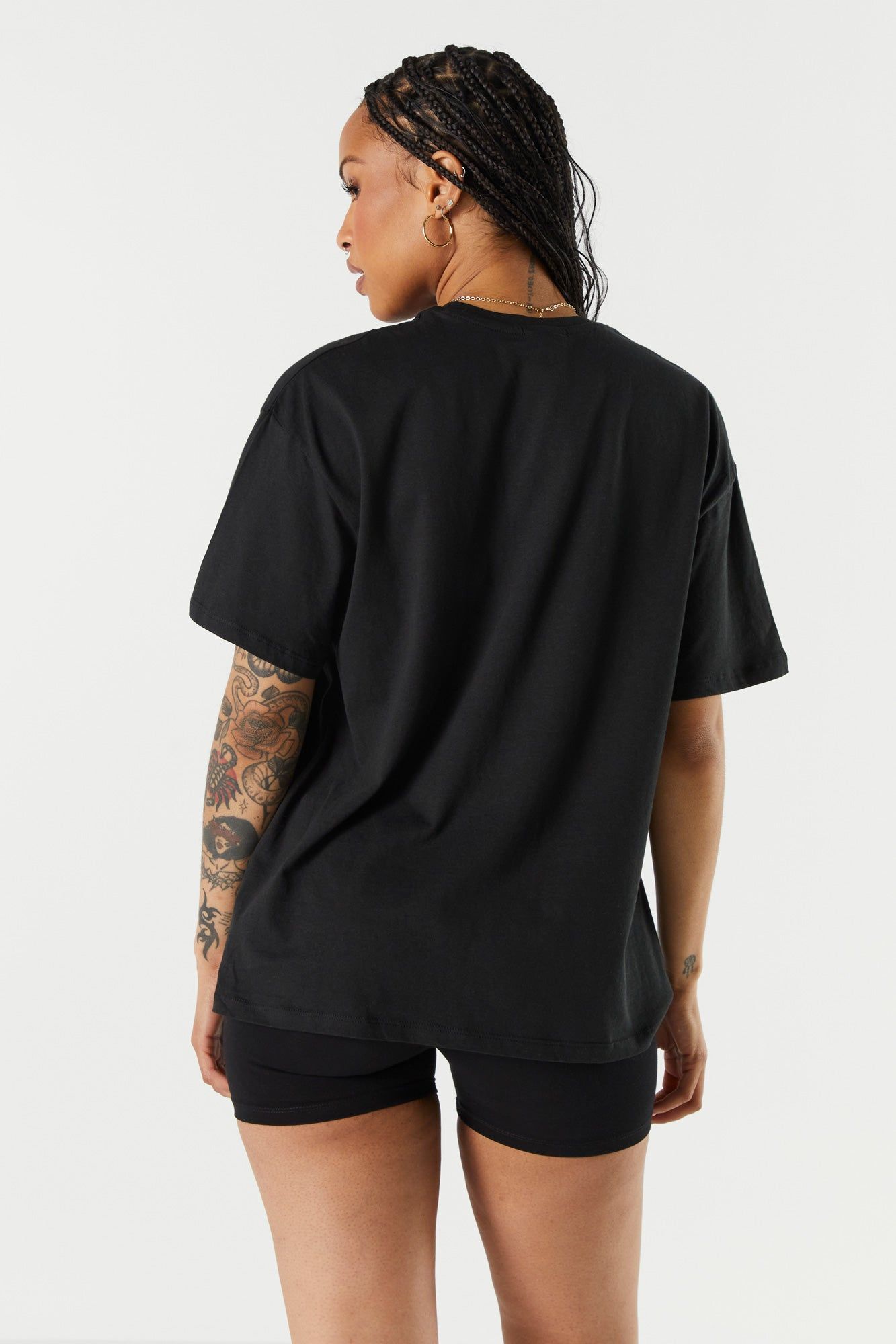 Whitney Houston Graphic Boyfriend T-Shirt sold by Charlotte Russe product image thumbnail 2