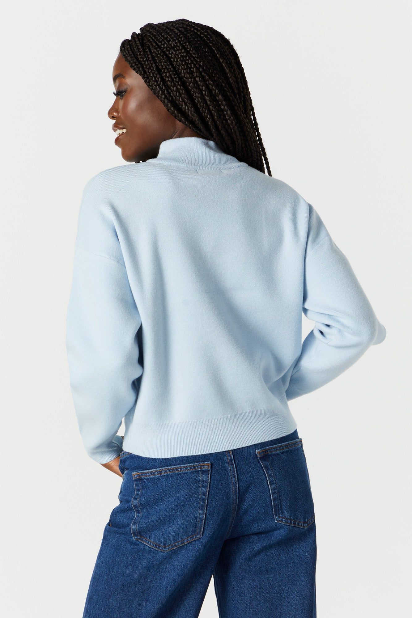Mock Neck Sweater sold by Charlotte Russe product image thumbnail 2