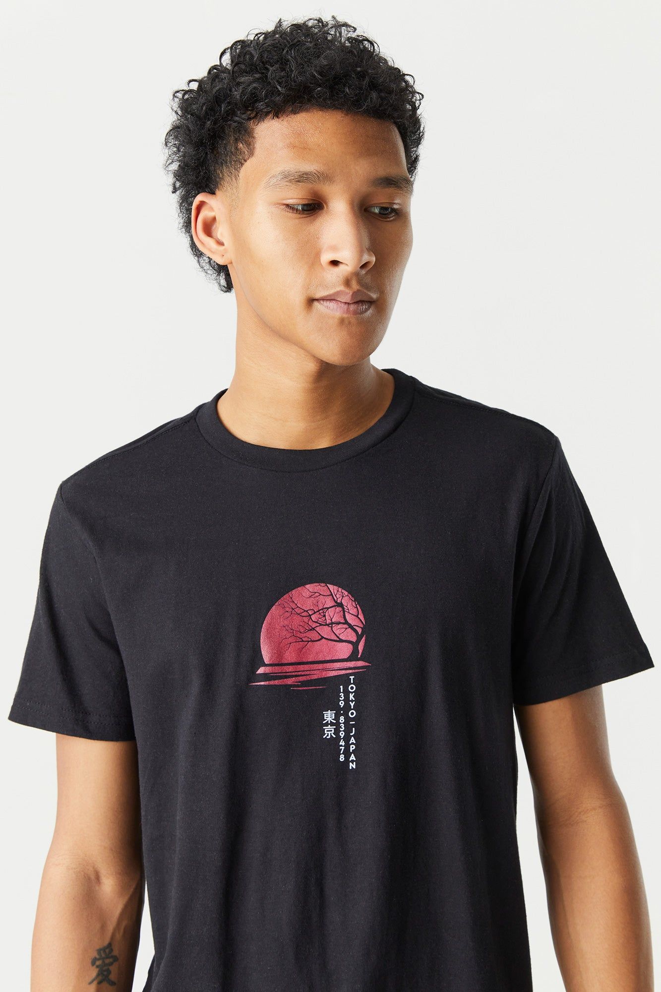 Tokyo Japan Tree Graphic T-Shirt sold by Charlotte Russe product image thumbnail 4