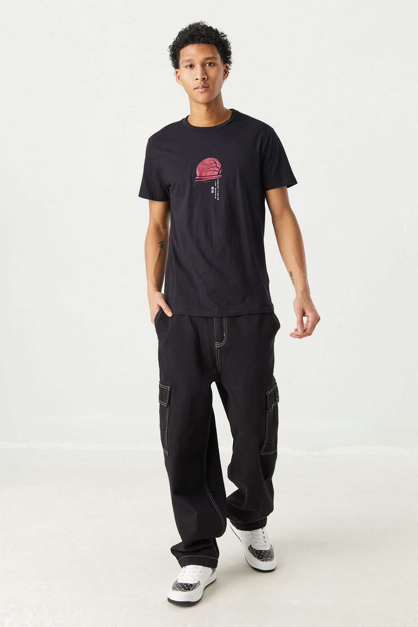 Tokyo Japan Tree Graphic T-Shirt sold by Charlotte Russe product image thumbnail 3