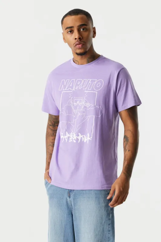 Naruto Fight Stance Graphic T-Shirt sold by Charlotte Russe