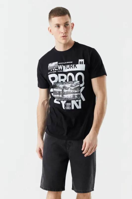 Brooklyn to Manhattan Graphic T-Shirt sold by Charlotte Russe