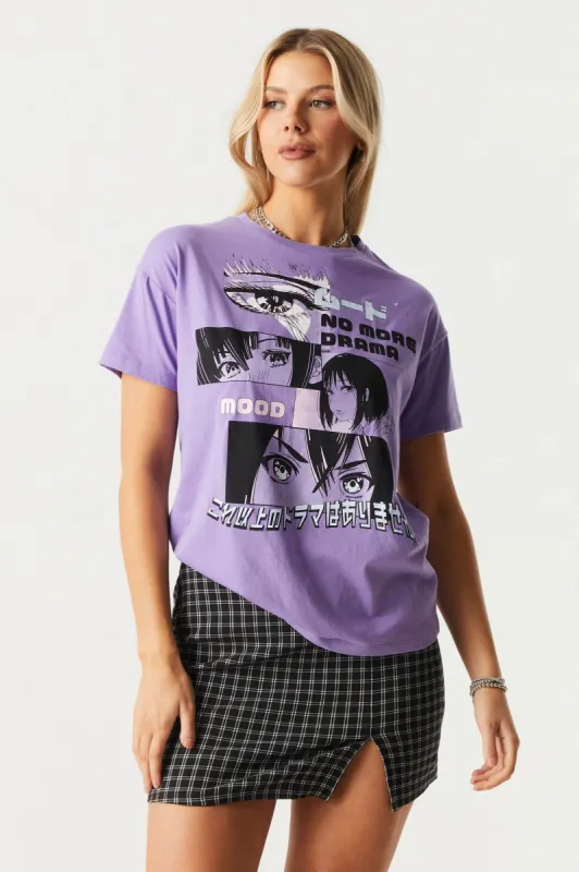 Anime Graphic Boyfriend T-Shirt sold by Charlotte Russe