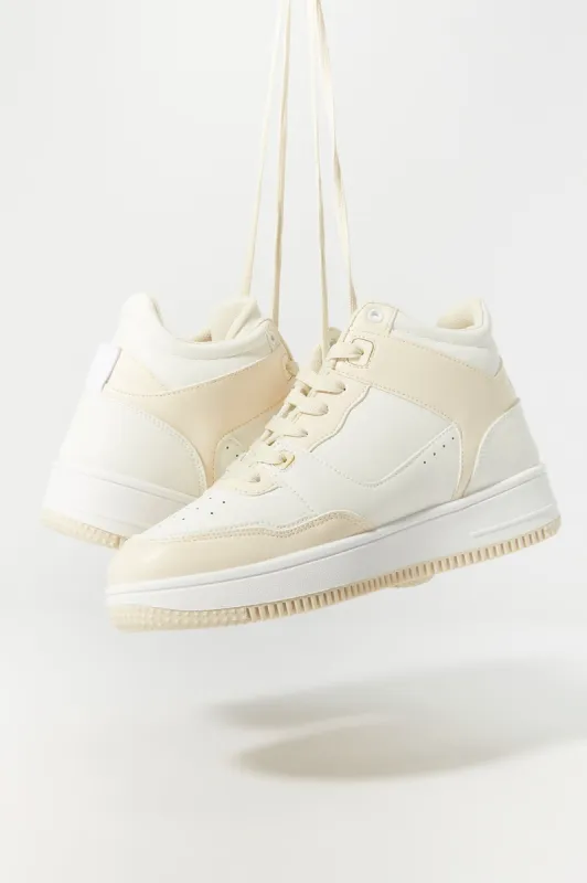 High Top Colourblock Lace Up Sneaker sold by Charlotte Russe