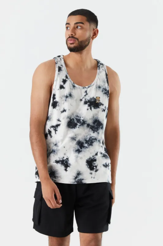 Tie Dye Teddy Tank Top sold by Charlotte Russe