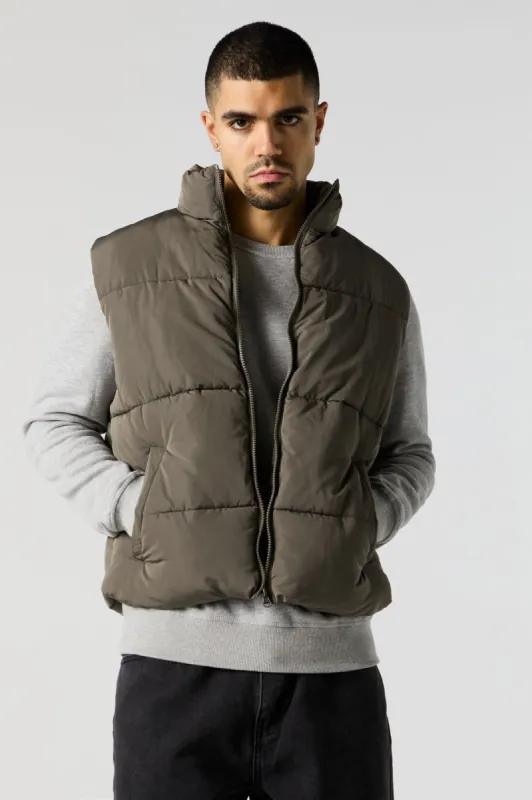 Puffer Vest sold by Charlotte Russe