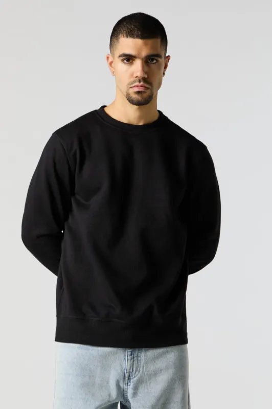 Everyday Fleece Sweatshirt sold by Charlotte Russe
