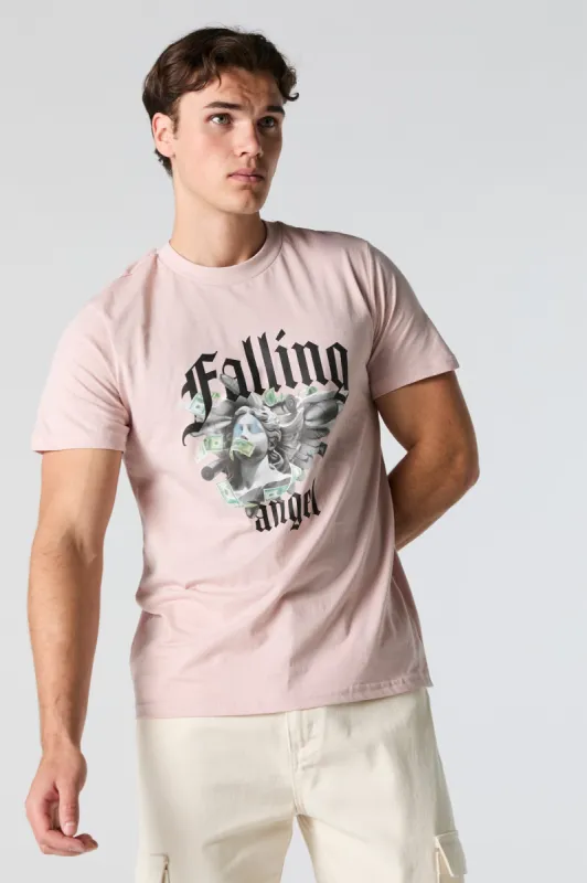 Falling Angel Graphic T-Shirt sold by Charlotte Russe