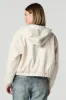 Faux Leather Hooded Bomber Jacket sold by Charlotte Russe