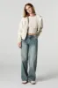 Faux Leather Hooded Bomber Jacket sold by Charlotte Russe