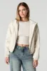 Faux Leather Hooded Bomber Jacket sold by Charlotte Russe