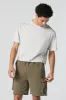 Fleece Drawstring Cargo Short sold by Charlotte Russe