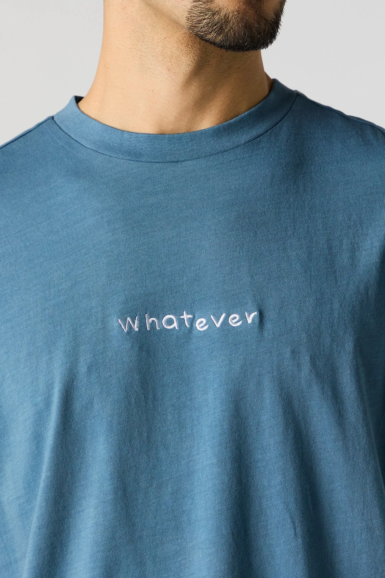 Whatever Embroidered T-Shirt sold by Charlotte Russe product image thumbnail 3
