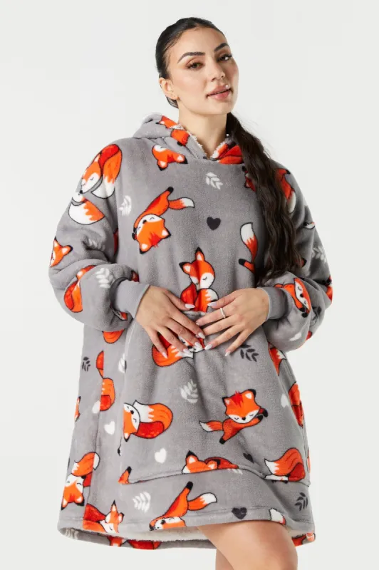 Fox Print Humungo sold by Charlotte Russe