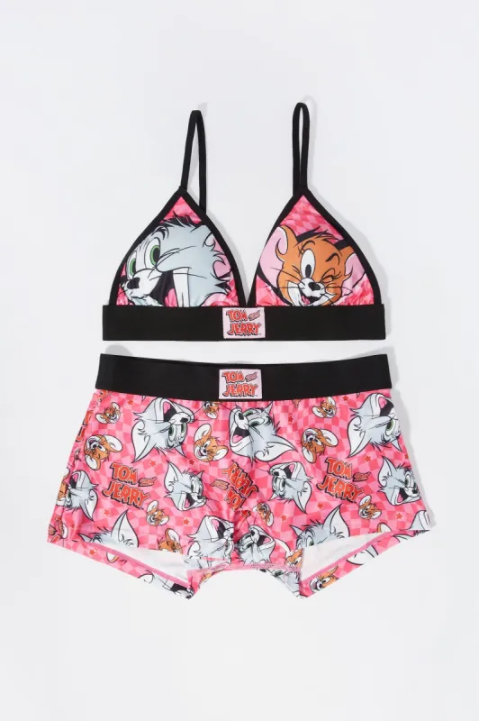 M triangle bra shorts set ホワイト Triangle sports bra with thin straps – John Richmond
