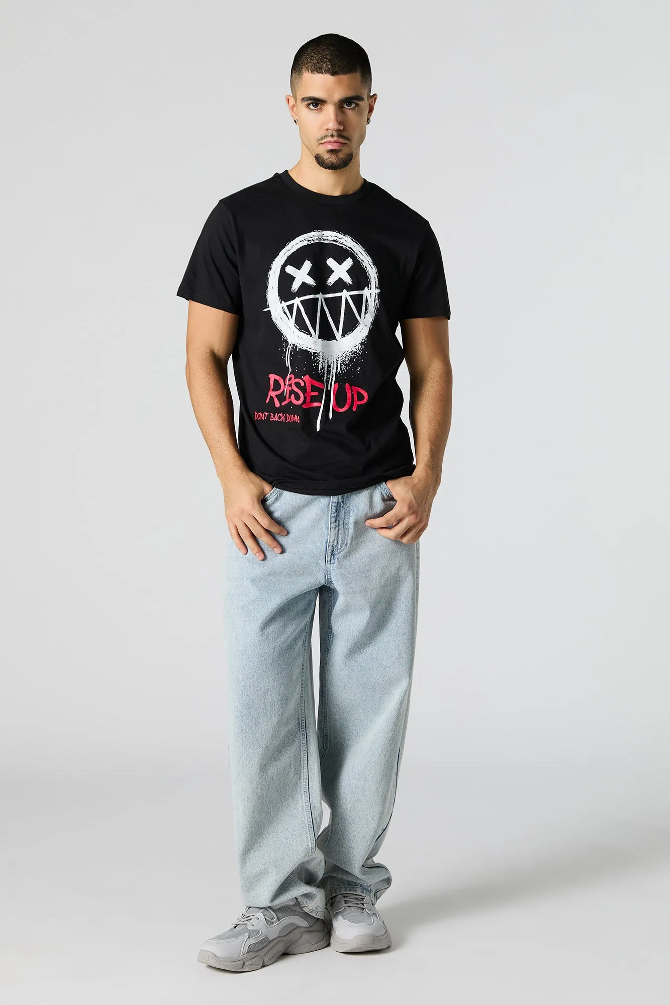 Rise Up Graphic T-Shirt sold by Charlotte Russe product image thumbnail 3