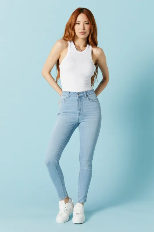 Miami Light Wash Skinny Jean sold by Charlotte Russe
