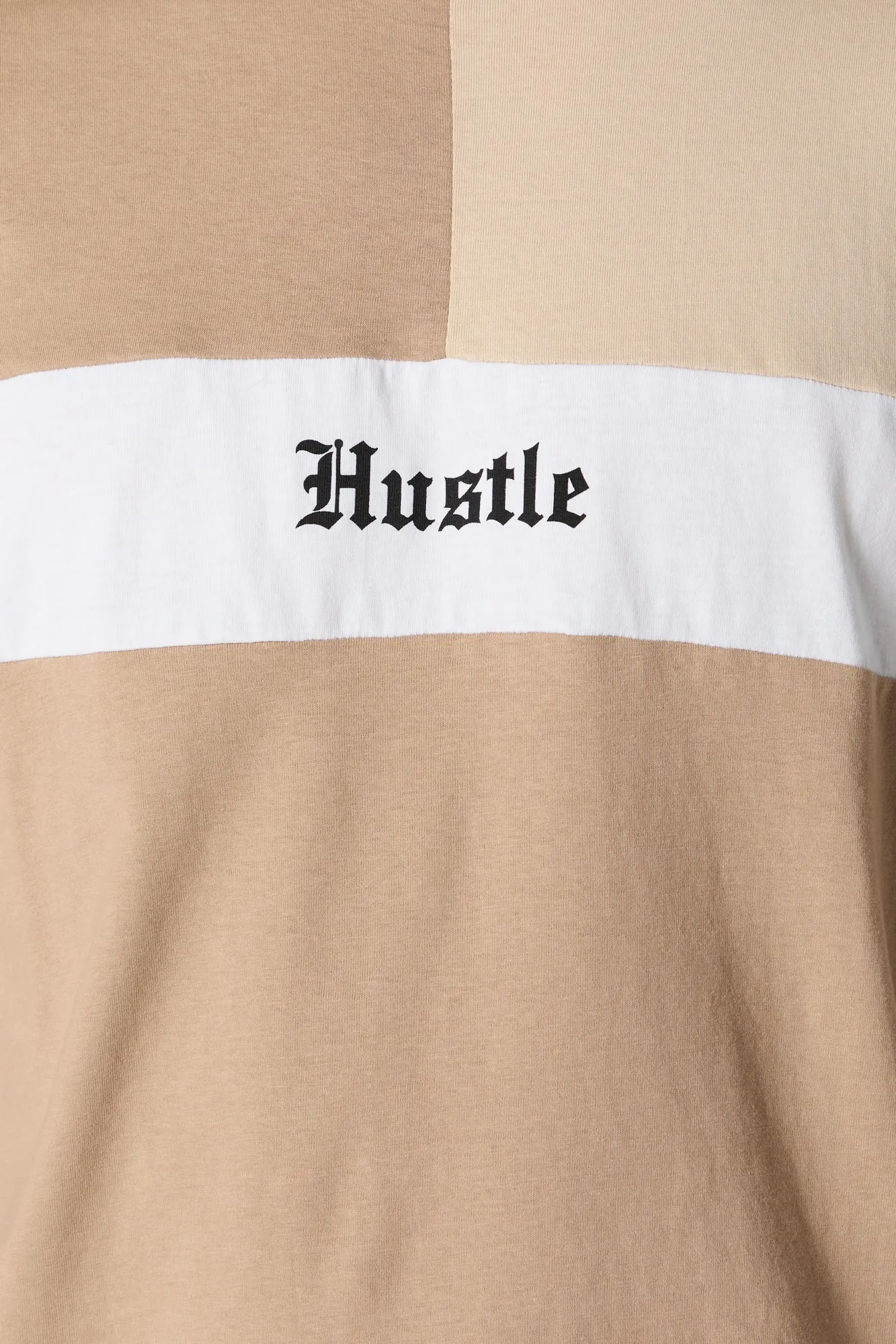 Hustle Graphic Colourblock T-Shirt sold by Charlotte Russe product image thumbnail 4