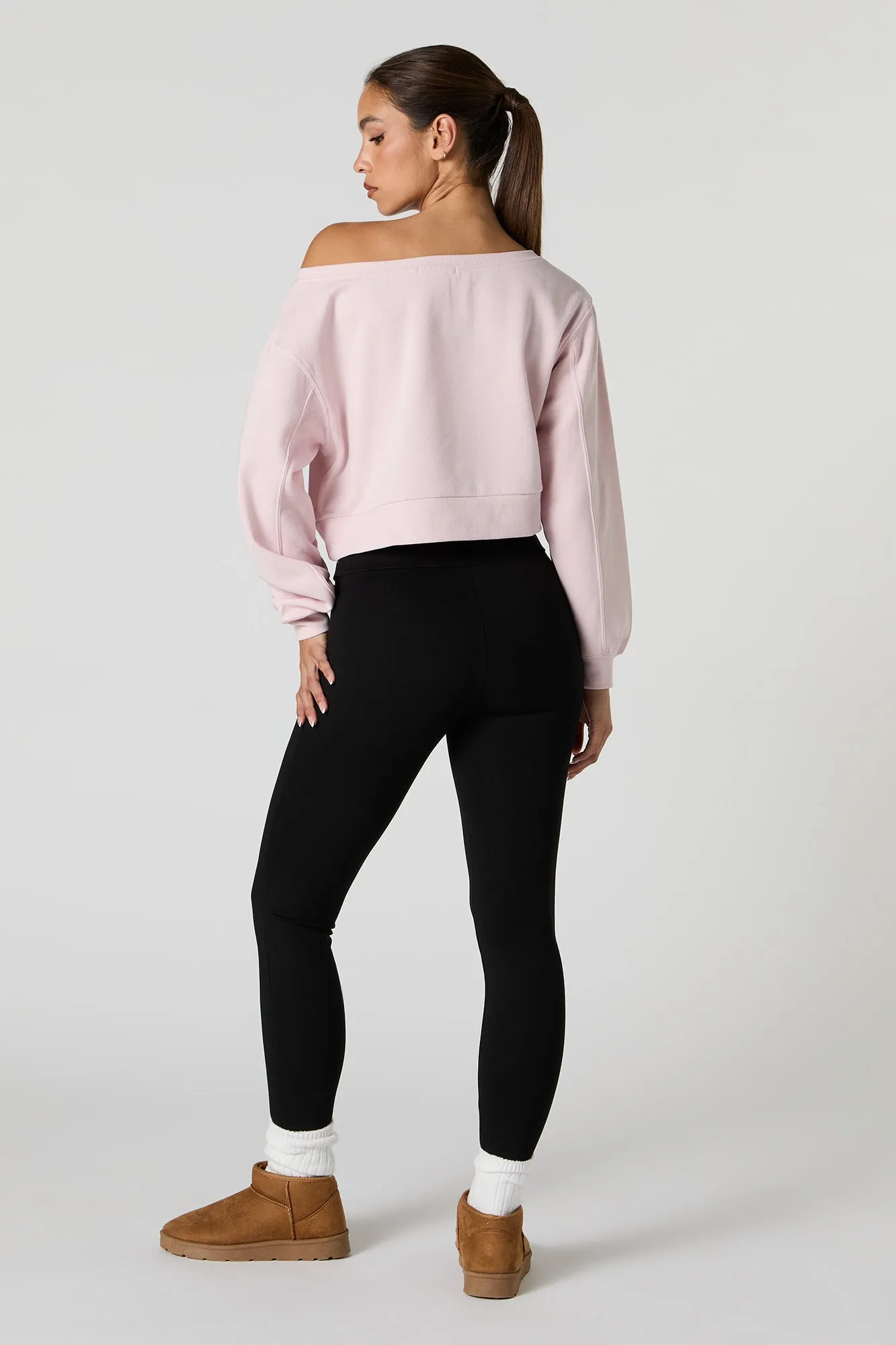 High Rise Waist Shaping Legging sold by Charlotte Russe product image thumbnail 3
