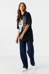 Aaliyah Graphic Boyfriend T-Shirt sold by Charlotte Russe