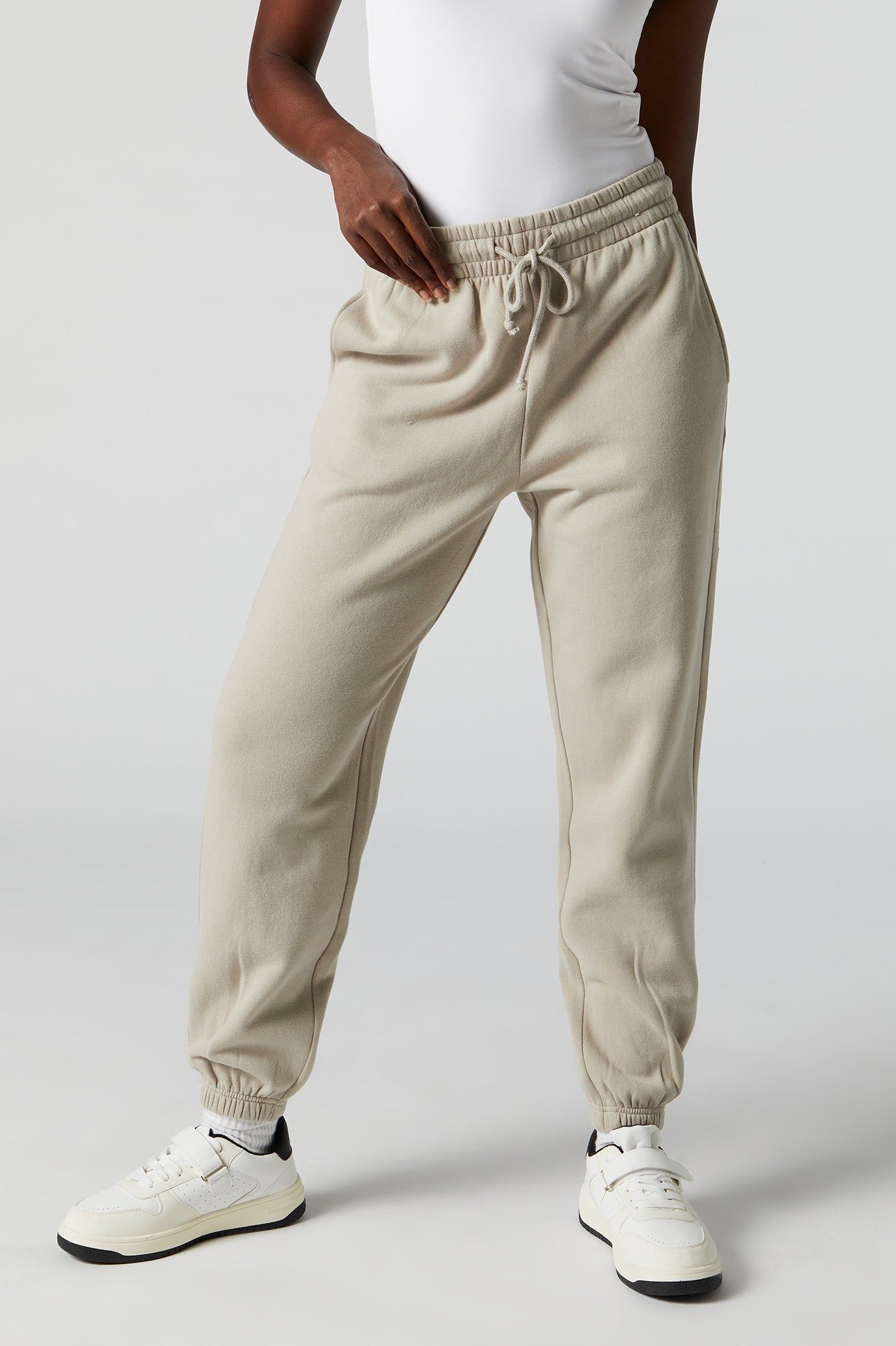 High Rise Drawstring Jogger sold by Charlotte Russe product image thumbnail 5