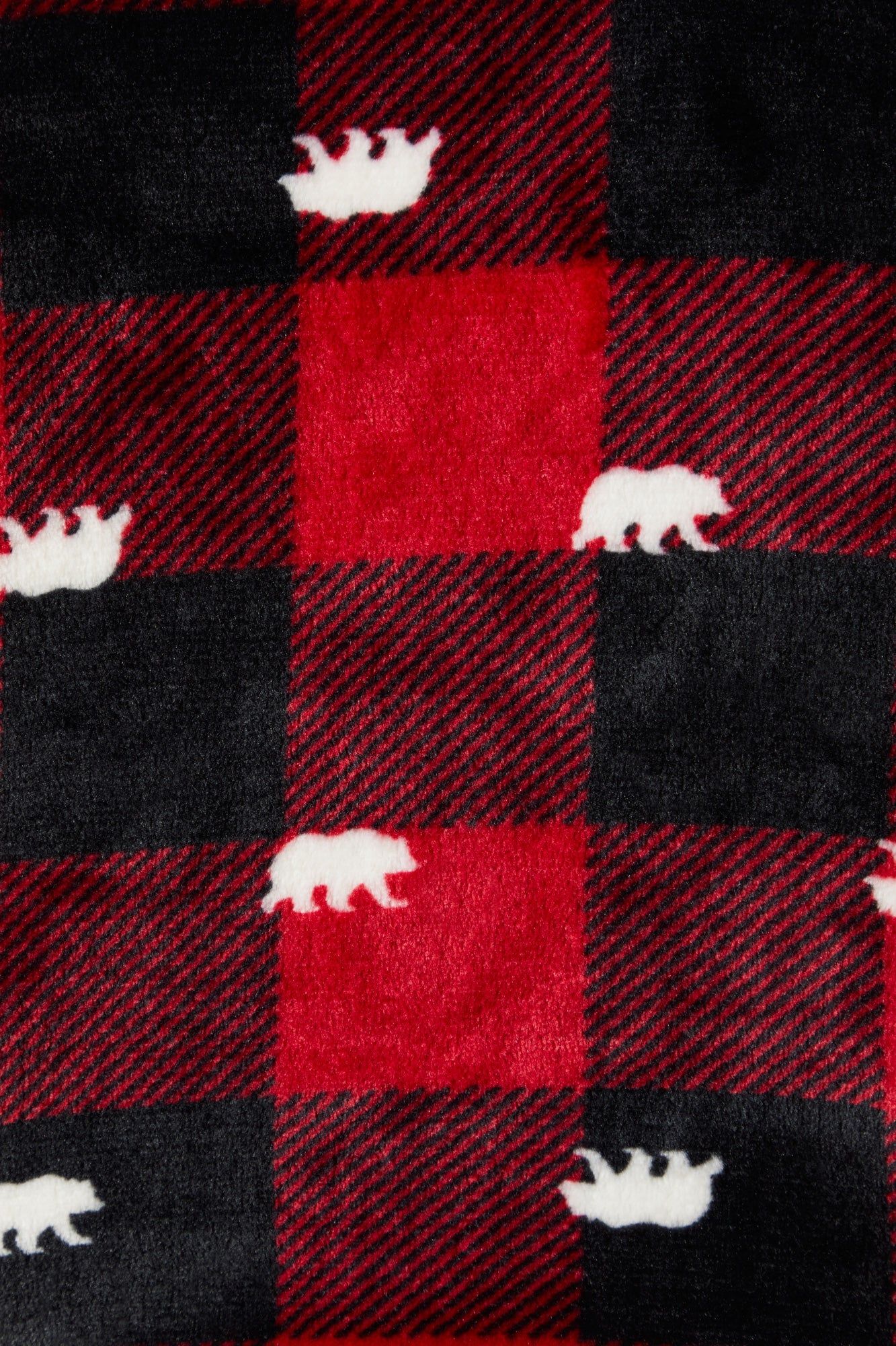 Unisex Matching the Family Bear Plush Robe sold by Charlotte Russe product image thumbnail 4