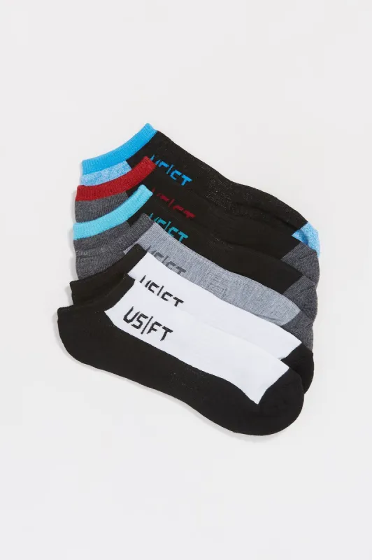 Athletic U5 Fit Colour Pop Ankle Sock Set (6 Pack) sold by Charlotte Russe