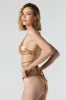 Metallic Triangle Bikini Bottom sold by Charlotte Russe