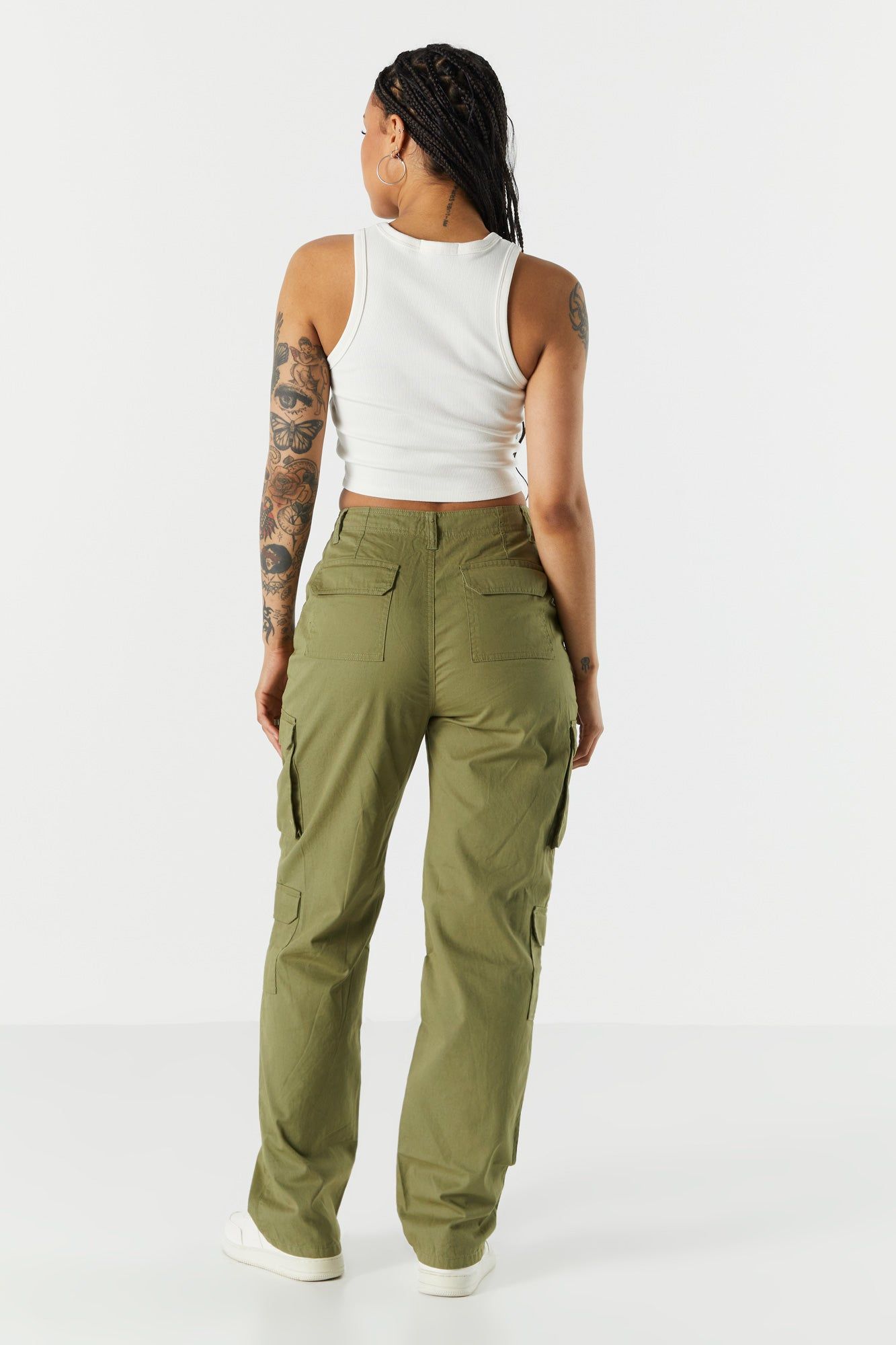 Multi Pocket Cargo Pant sold by Charlotte Russe product image thumbnail 3