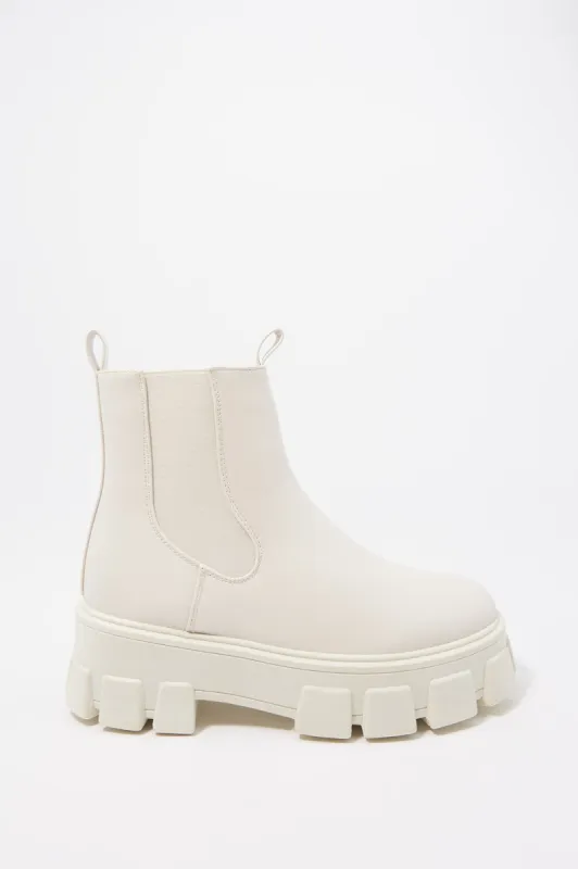 Lux Platform Sole Chelsea Boot sold by Charlotte Russe