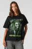 Beetlejuice Graphic Boyfriend T-Shirt sold by Charlotte Russe