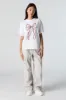 Pink Bow Graphic Boyfriend T-Shirt sold by Charlotte Russe