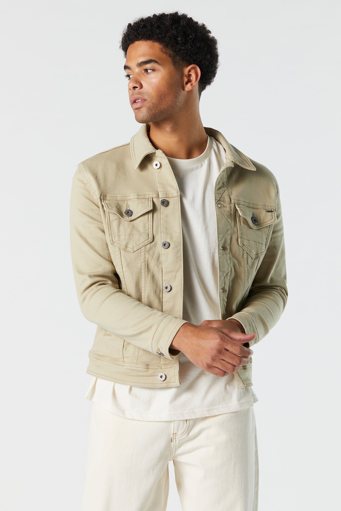 Denim Jacket sold by Charlotte Russe product image thumbnail 2