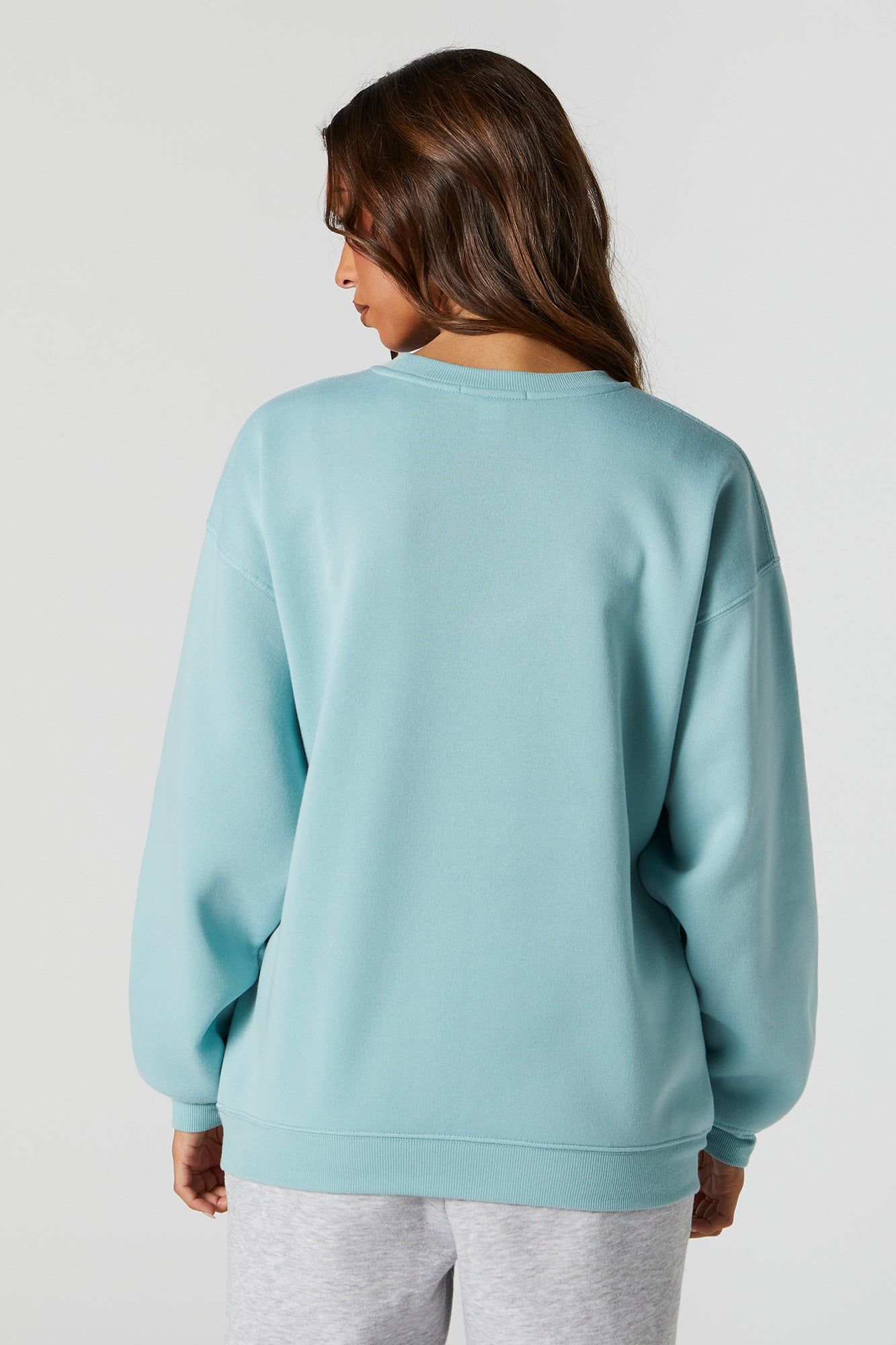 Wellness Club Embroidered Sweatshirt sold by Charlotte Russe product image thumbnail 4
