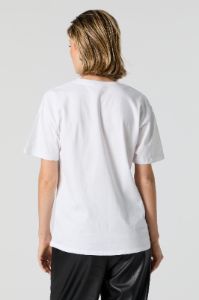 New York Teddy Graphic Boyfriend T-Shirt sold by Charlotte Russe
