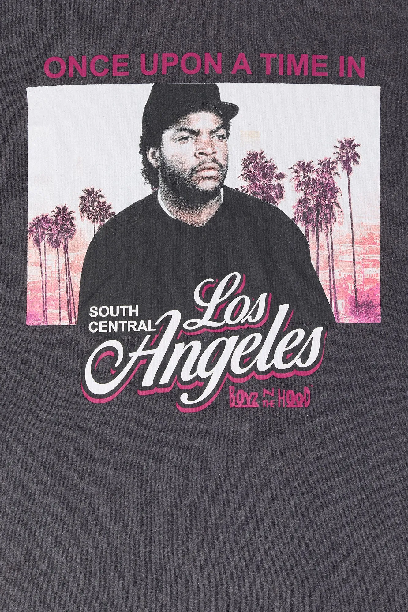 Los Angeles Ice Cube Graphic Boyfriend T-Shirt sold by Charlotte Russe product image thumbnail 2