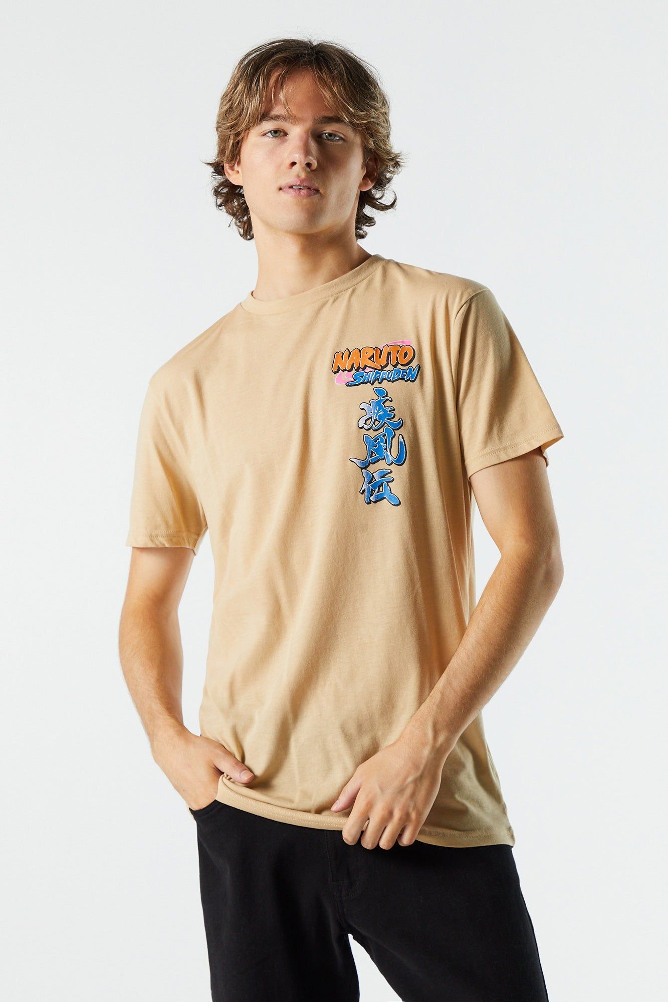 Naruto Shippuden Graphic T-Shirt sold by Charlotte Russe