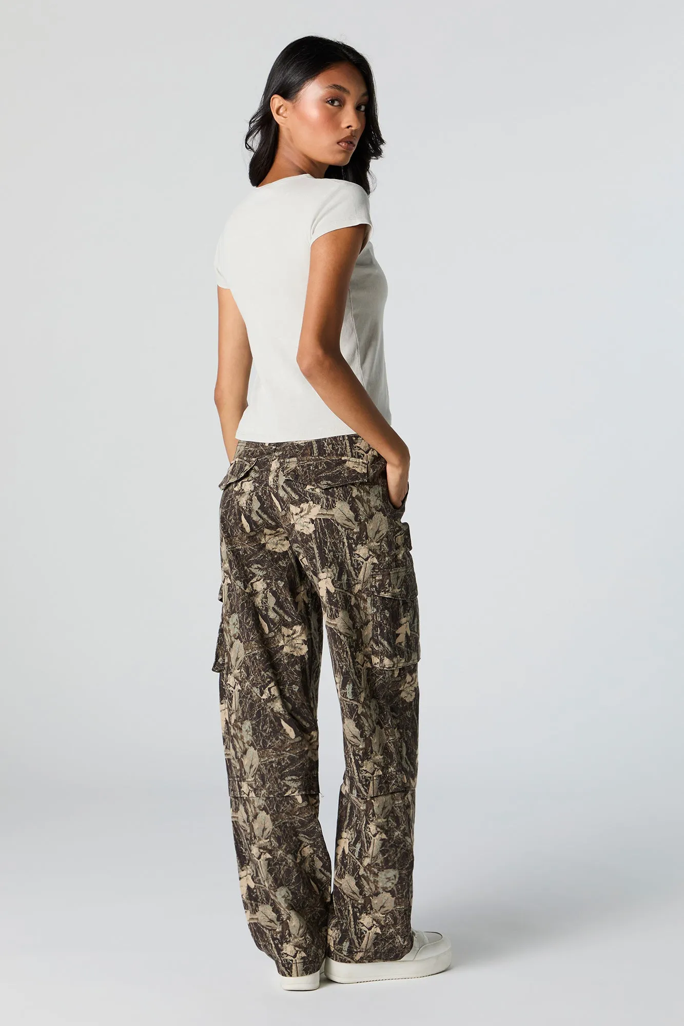 Straight Leg Cargo Pant sold by Charlotte Russe product image thumbnail 3