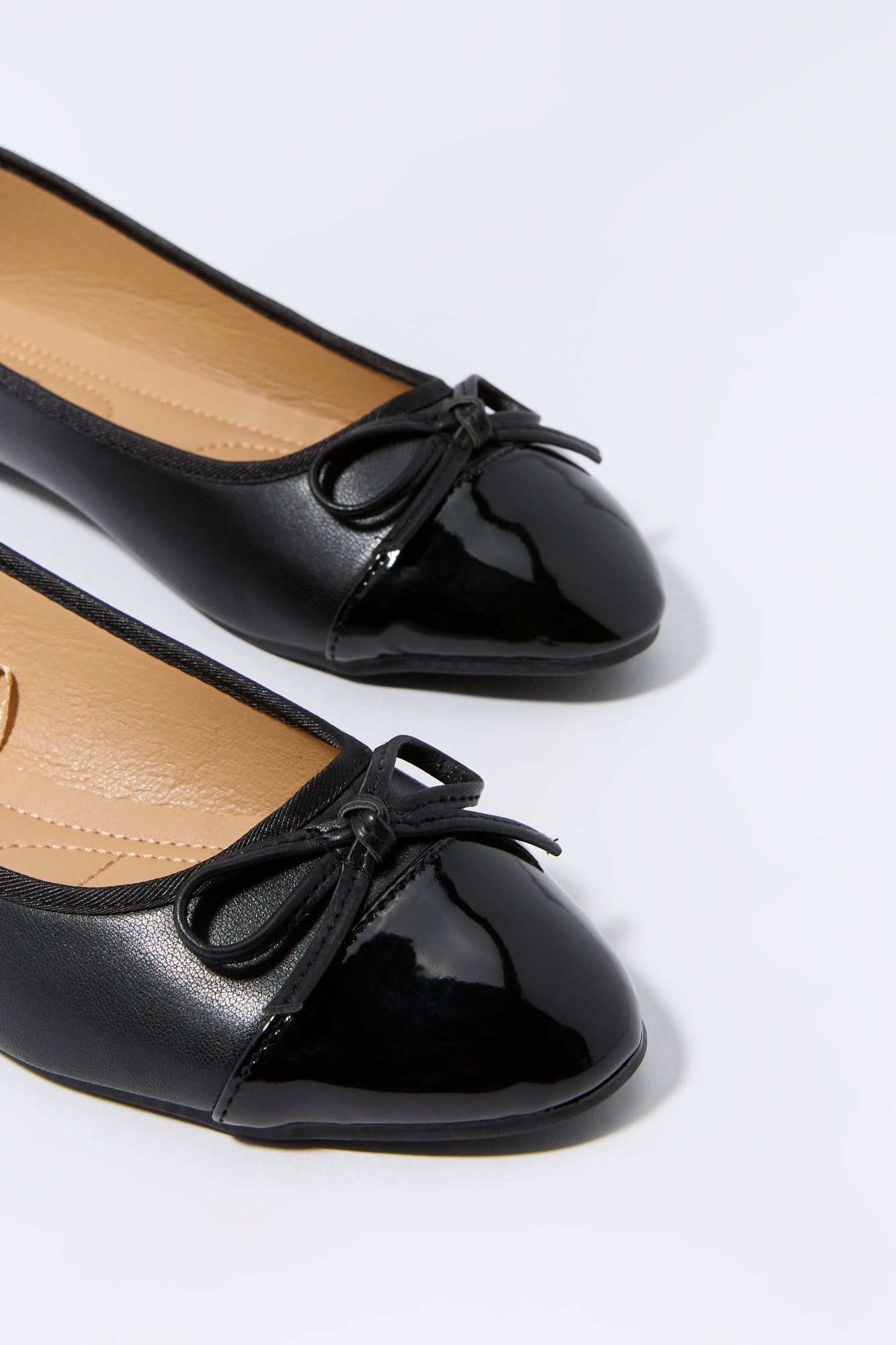 Black Ballet Flat sold by Charlotte Russe