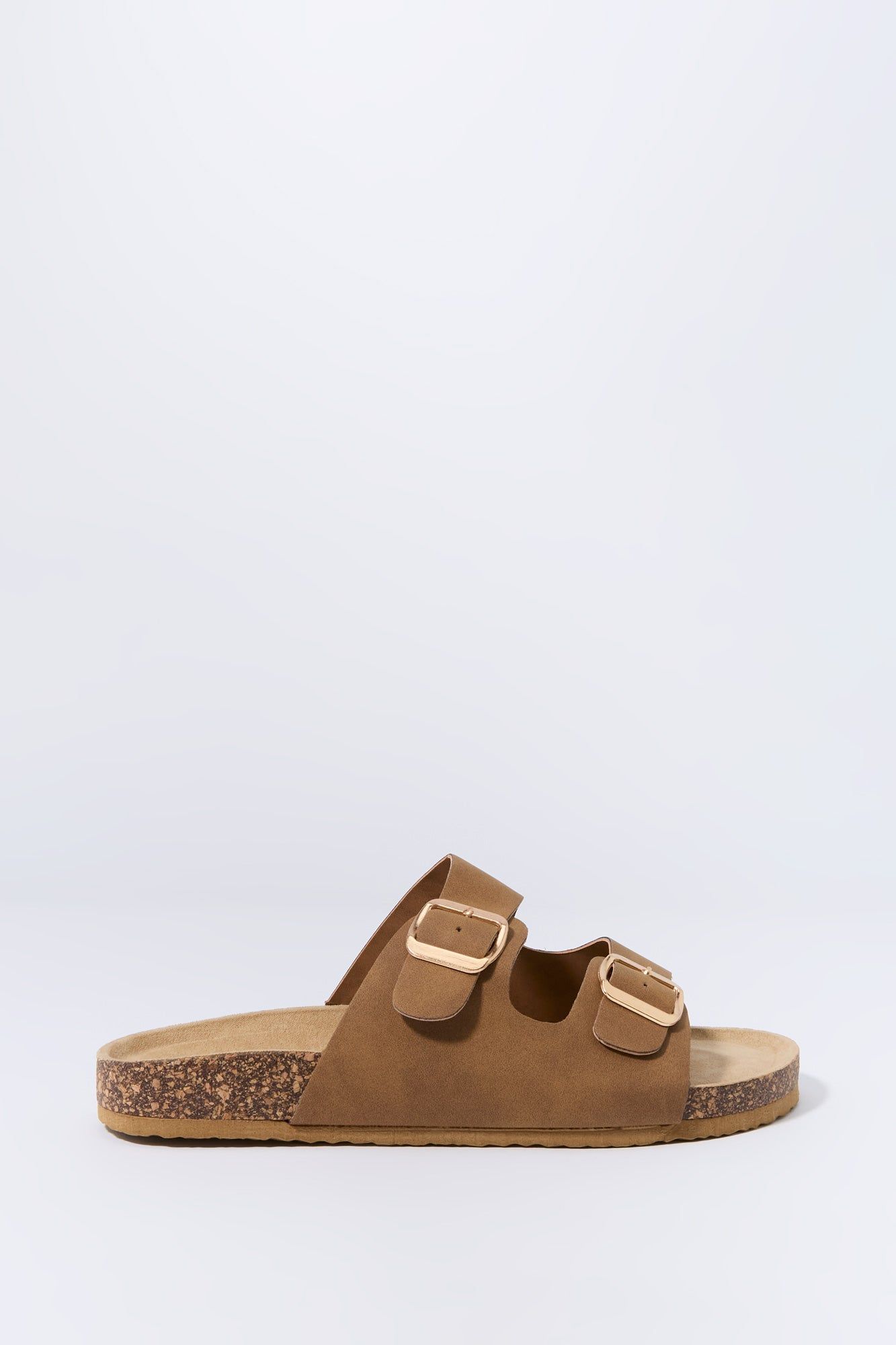 Brown Cork Buckled Sandals sold by Charlotte Russe product image thumbnail 2