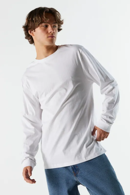 Solid Crewneck Long Sleeve Top sold by Charlotte Russe