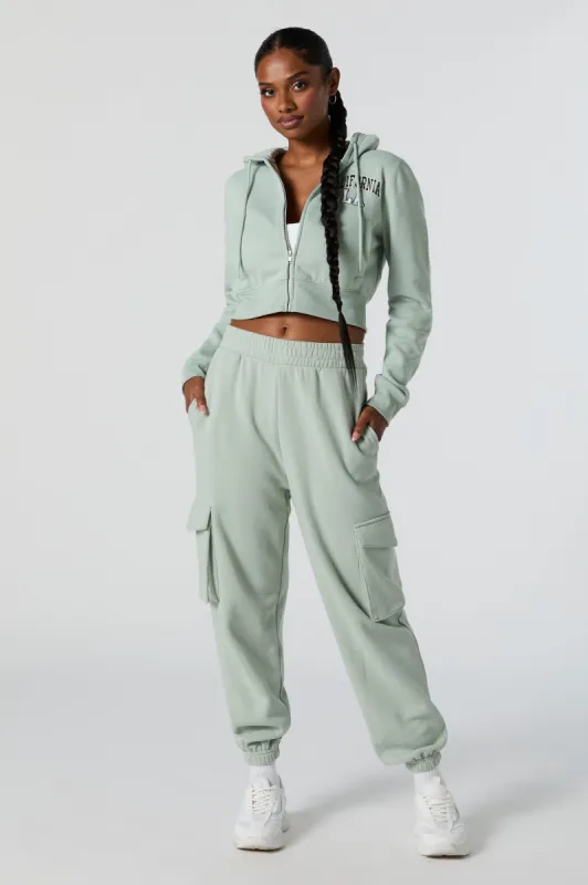 Fleece Cargo Jogger sold by Charlotte Russe