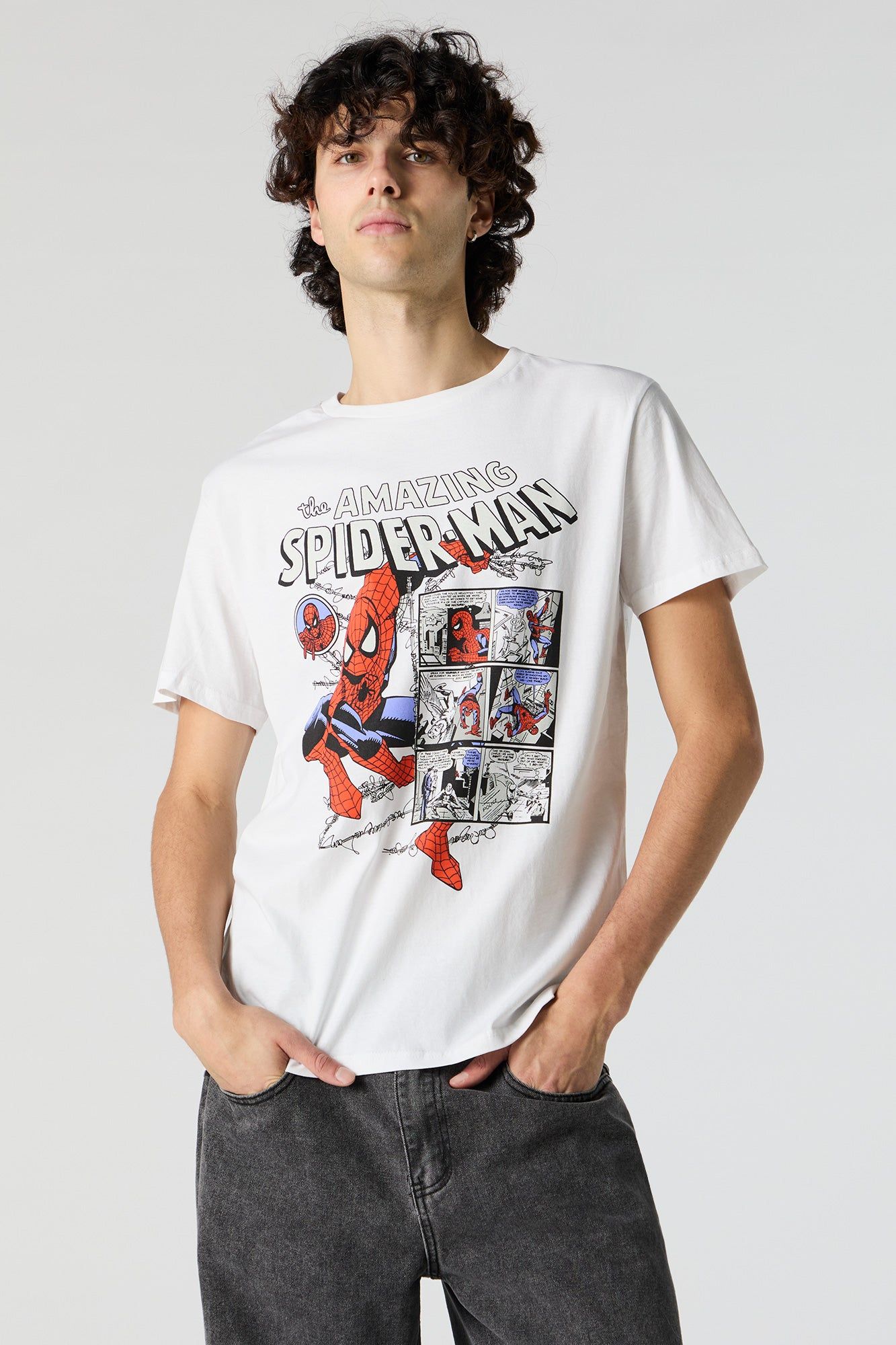 The Amazing Spider Man Graphic T-Shirt sold by Charlotte Russe product image thumbnail 2