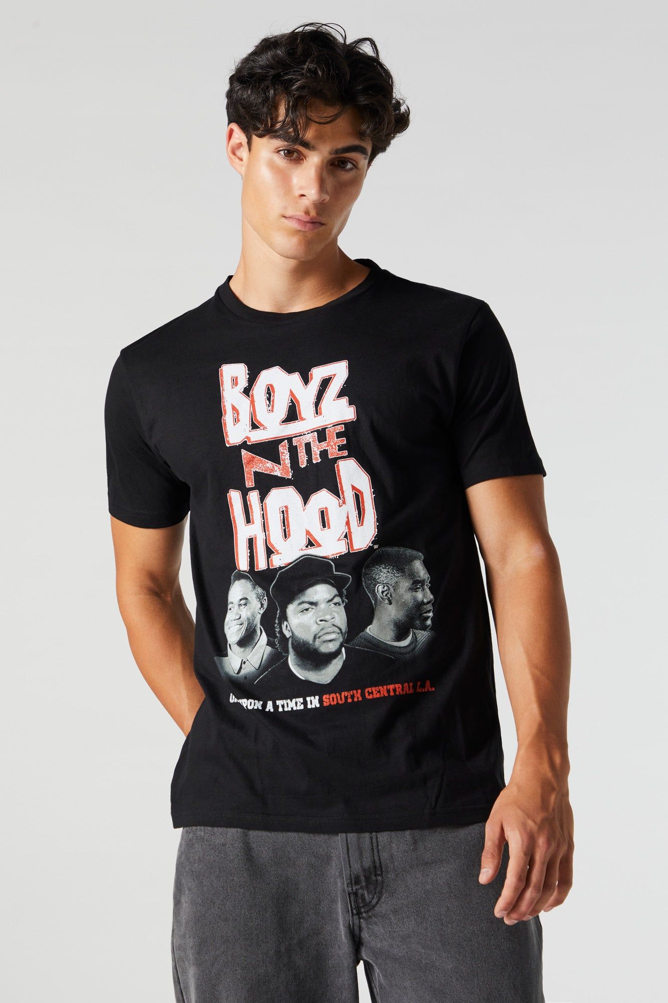 Boys N The Hood Graphic T-Shirt sold by Charlotte Russe