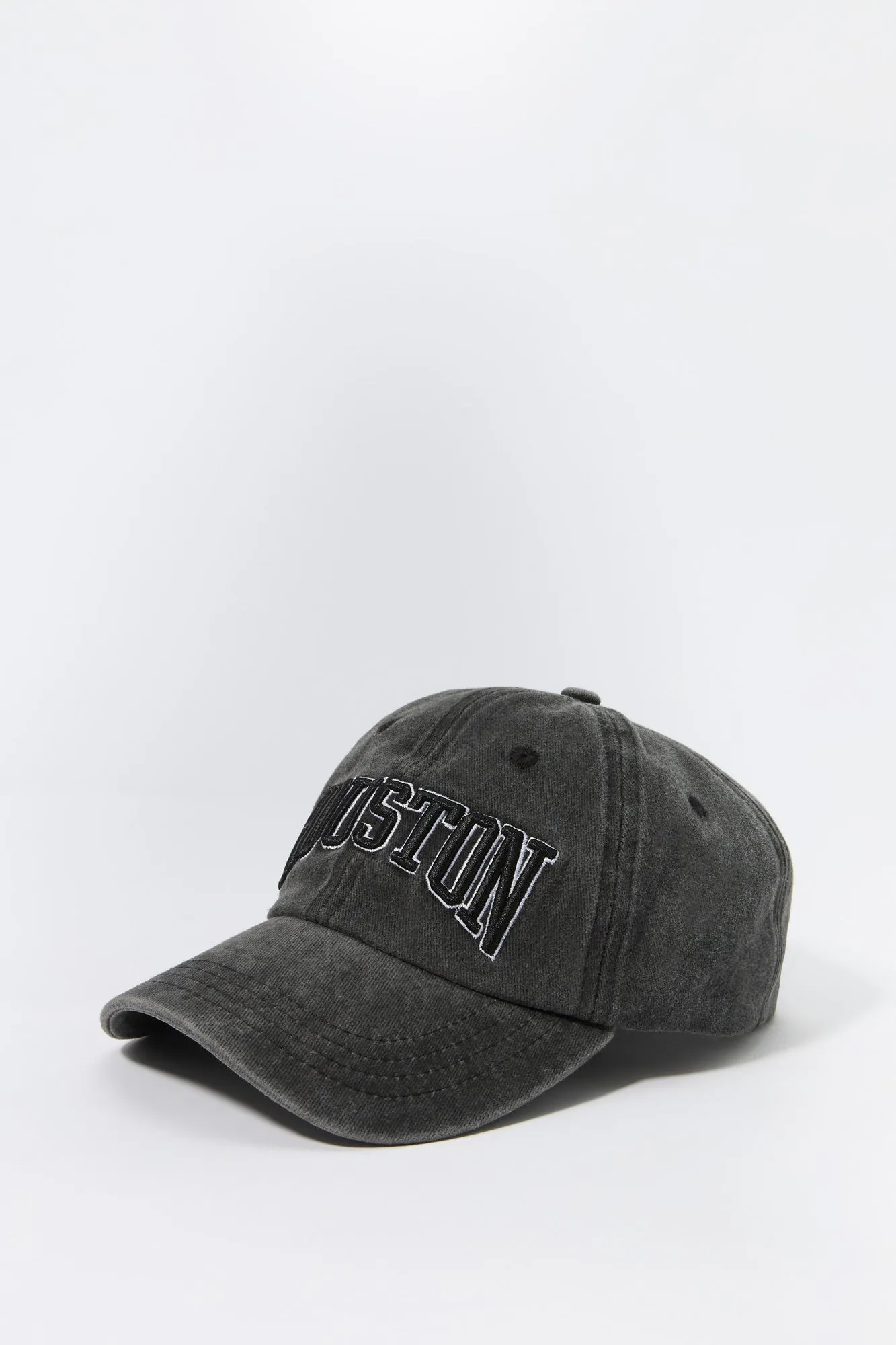 Houston Embroidered Washed Baseball Hat sold by Charlotte Russe product image thumbnail 2